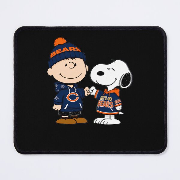 Item preview, Charlie Brown Snoopy Fist Bump Chicago Bears designed and sold by fizzstocmathepa.