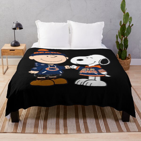 Item preview, Charlie Brown Snoopy Fist Bump Chicago Bears designed and sold by fizzstocmathepa.