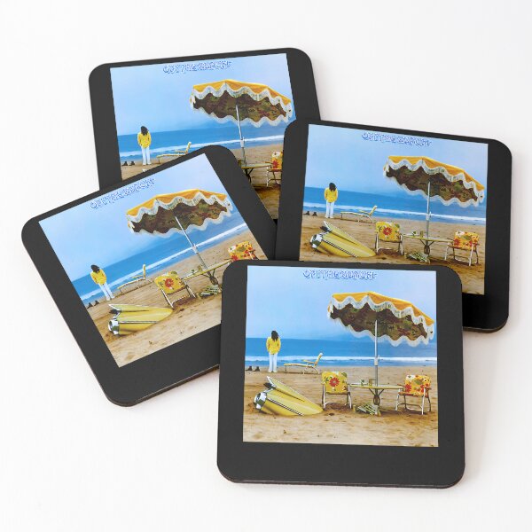 Item preview, Summer Vacation Yellow Umbrella Beach Scene designed and sold by BretWuckert.