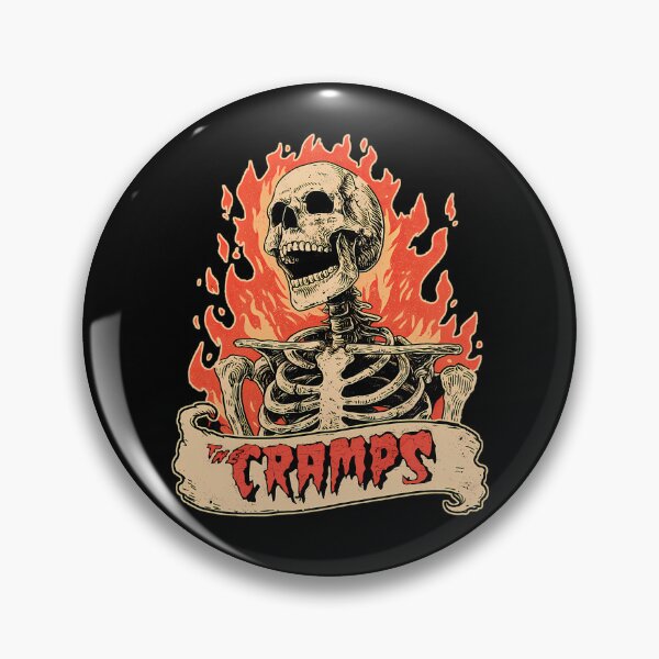 Item preview, Skeleton On Fire With Ribbon Banner designed and sold by PercivalHills.