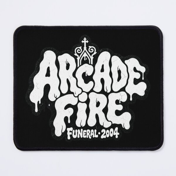 Item preview, Arcade Fire Funeral 2004 Melting Logo Indie Anthem Artwork designed and sold by JMS-Artvintage.