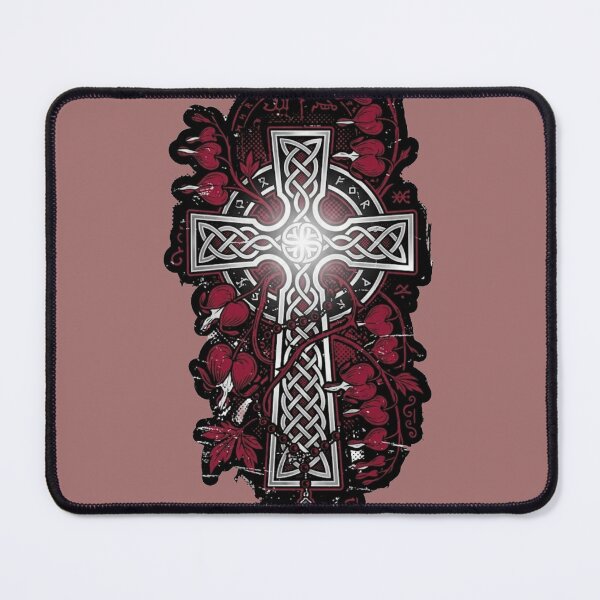 Item preview, Celtic Cross and Rosary - Dark Aesthetics designed and sold by conamor-bymel.