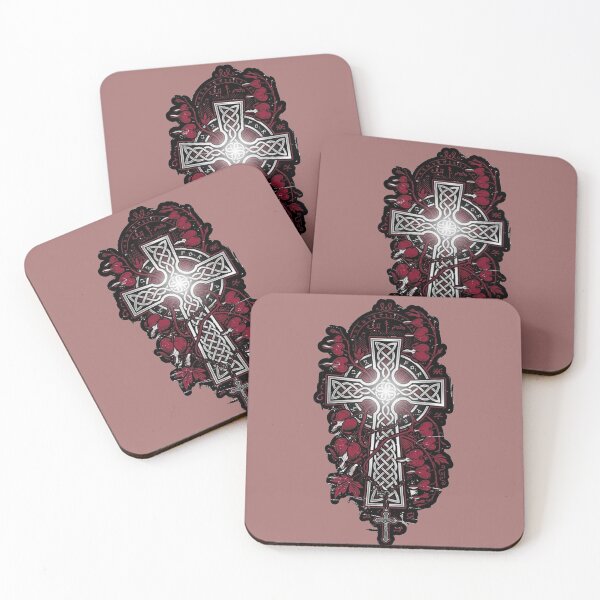 Item preview, Cruz Celta y Rosario - Estética Oscura designed and sold by conamor-bymel.