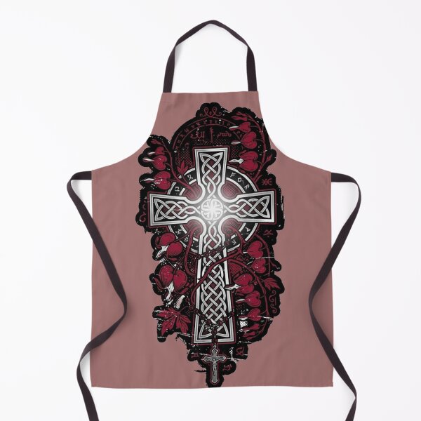 Item preview, Celtic Cross and Rosary - Dark Aesthetics designed and sold by conamor-bymel.