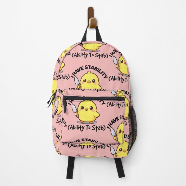 Item preview, I Have Stability Ability To Stab Funny Sarcastic Humor designed and sold by PatternFariss.