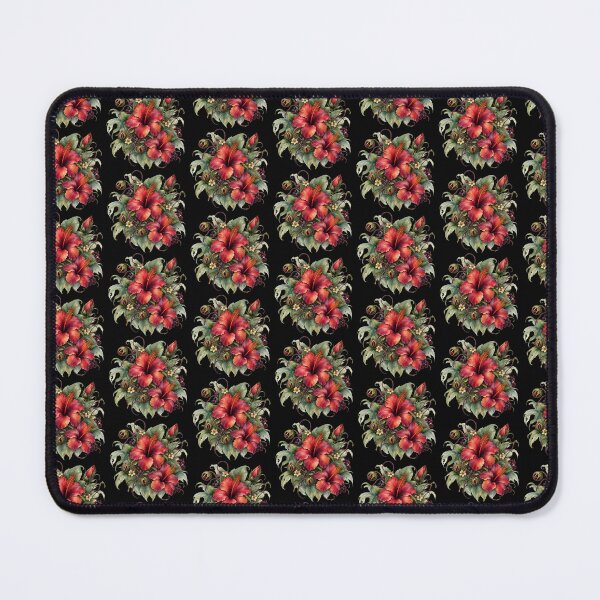 Item preview, Poisonous Gothic Hibiscus Transparent PNG - Dark Botanical Watercolor Art designed and sold by IamNolmo.