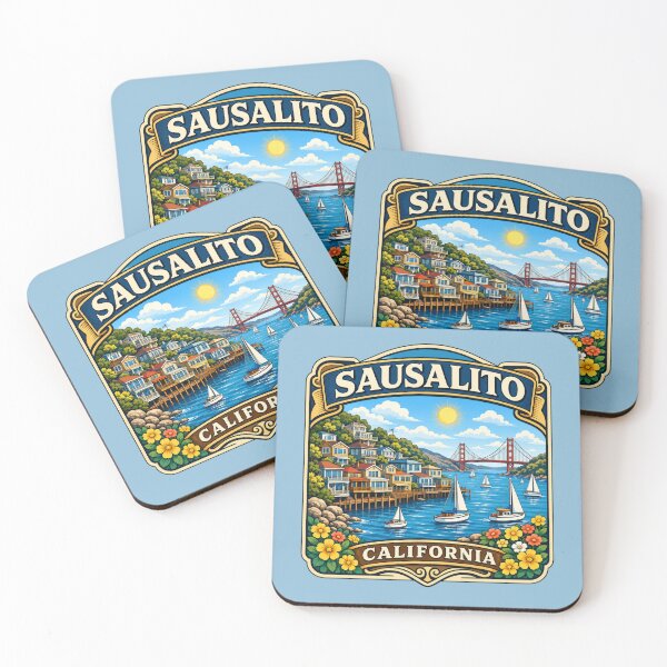 Item preview, Sausalito, California - Waterfront designed and sold by Myra365Art.