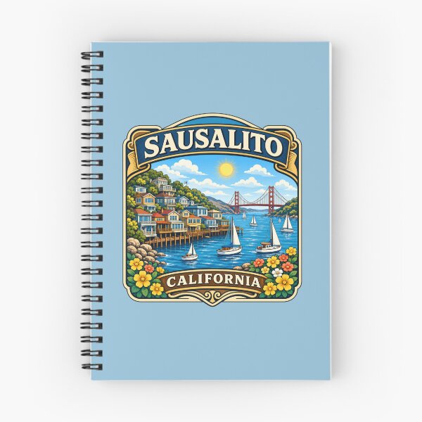 Item preview, Sausalito, California - Waterfront designed and sold by Myra365Art.