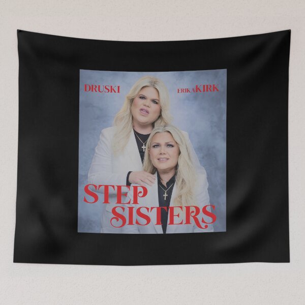Item preview, Step Sisters Druski Erika Kirk Parody  designed and sold by Loopdrawings.