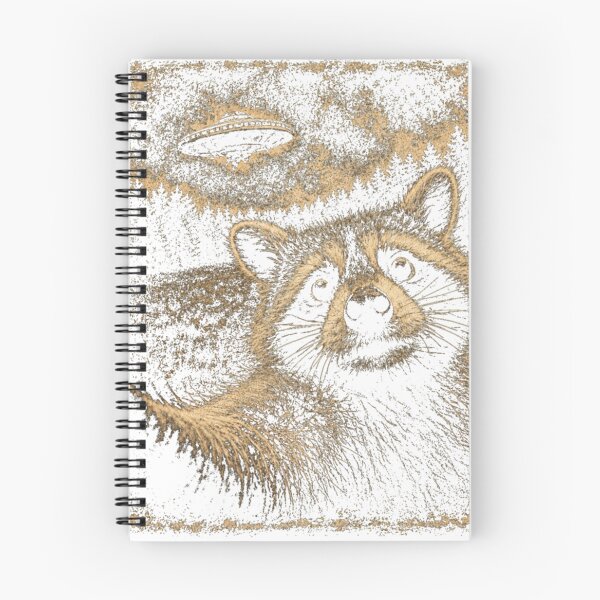 Item preview, Funny Raccoon UFO Selfie Vintage Alien Space Wildlife  designed and sold by XzavierHolland.