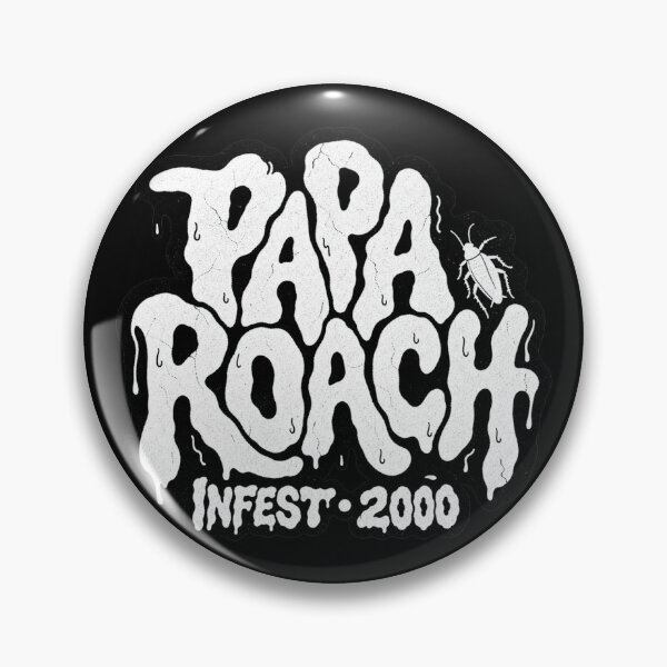 Item preview, Papa Roach Infest 2000 Nu Metal Melting Graffiti Style designed and sold by JMS-Artvintage.