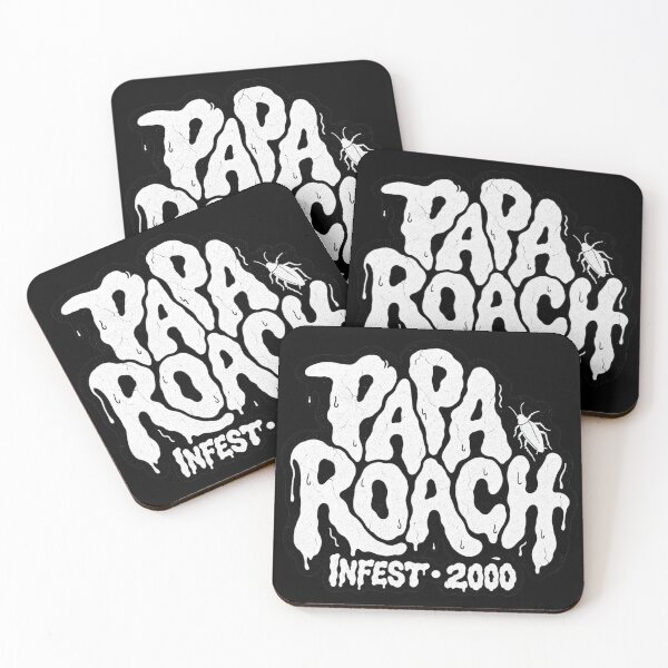 Item preview, Papa Roach Infest 2000 Nu Metal Melting Graffiti Style designed and sold by JMS-Artvintage.