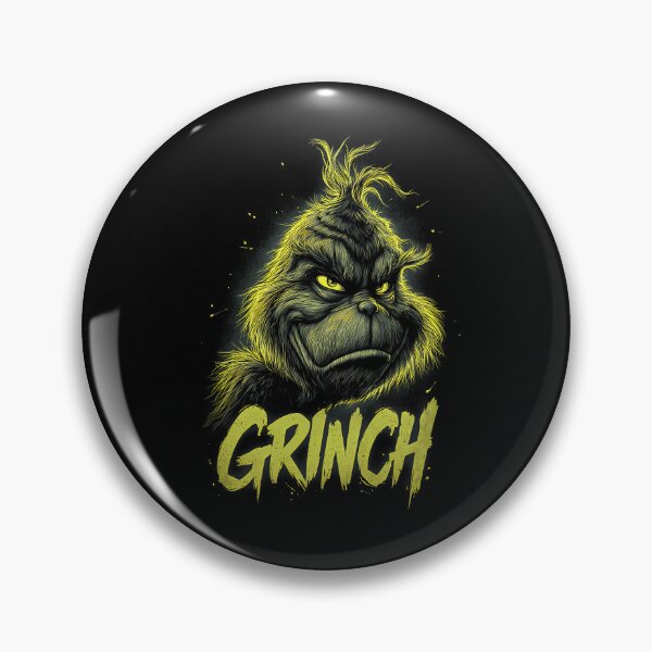 Item preview, Grumpy Green Furry Monster Face designed and sold by PercivalHills.