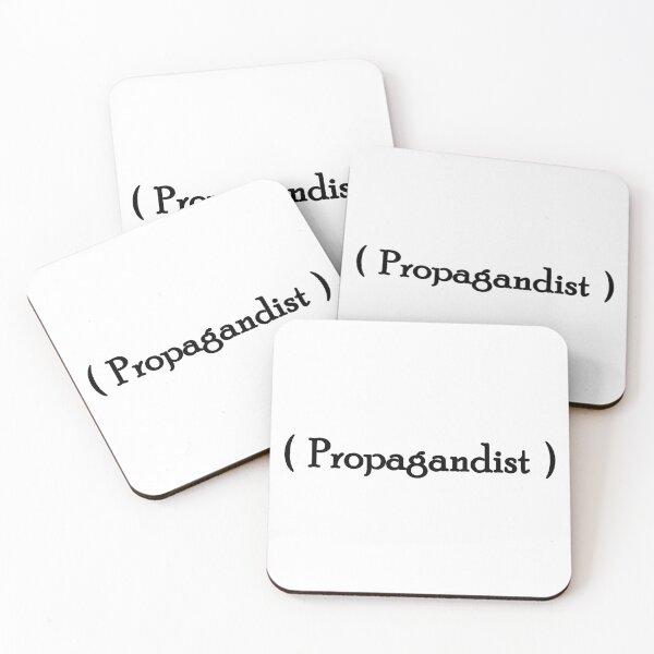 Item preview, Iconic Label - "Propagandist" Black Lettering designed and sold by cousinbessie.