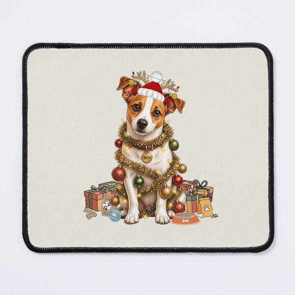 Item preview, Jack Russell Christmas Merry Christmas Faith Looks Good designed and sold by FaithLooksGood.