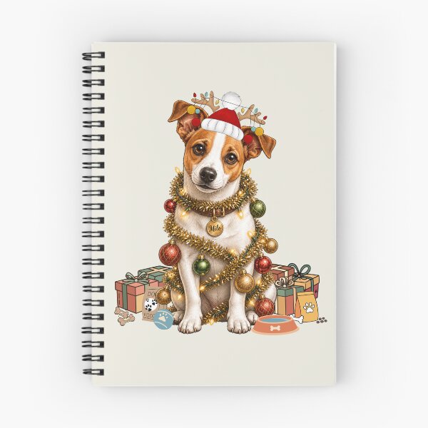 Item preview, Jack Russell Christmas Merry Christmas Faith Looks Good designed and sold by FaithLooksGood.