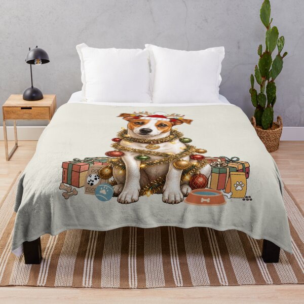 Item preview, Jack Russell Christmas Merry Christmas Faith Looks Good designed and sold by FaithLooksGood.