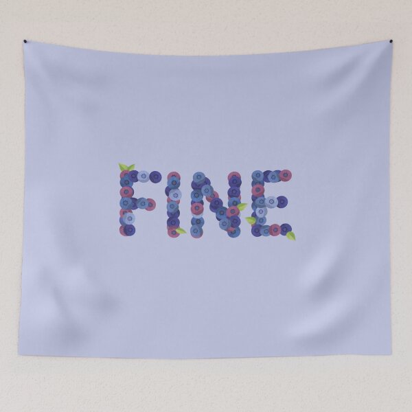 Item preview, FINE – Totally Fine Relatable Humor designed and sold by Sezee.