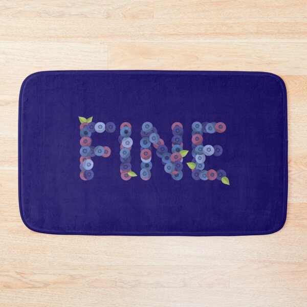 Item preview, FINE – Totally Fine Relatable Humor designed and sold by Sezee.