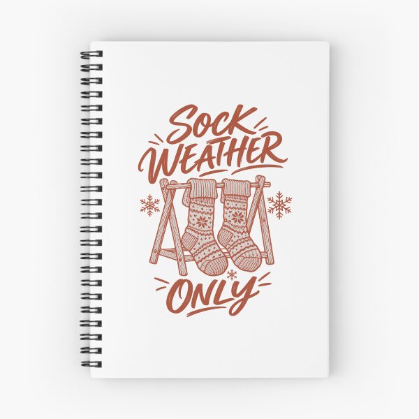 Item preview, Sock Weather Only Tee, Quiet Winter Line Art Graphic designed and sold by PhylonBoxx.