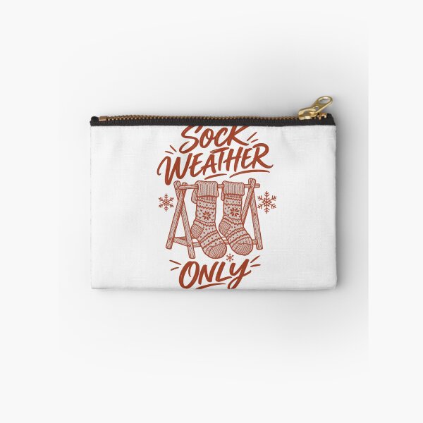 Item preview, Sock Weather Only Tee, Quiet Winter Line Art Graphic designed and sold by PhylonBoxx.