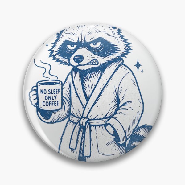 Item preview, I Will Succeed Because I Am Insane Funny Unhinged Raccoon designed and sold by XzavierHolland.