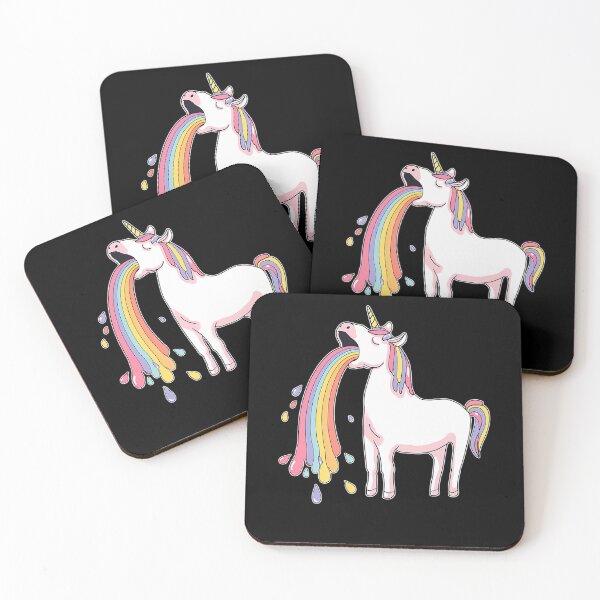 Item preview, Unicorn Vomiting A Rainbow designed and sold by PercivalHills.