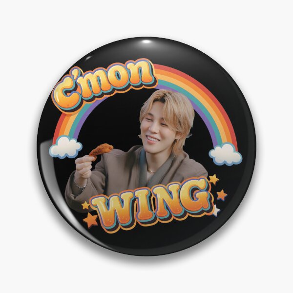 Item preview, Retro Wing Food Style Portrait  designed and sold by BlossomieStore.