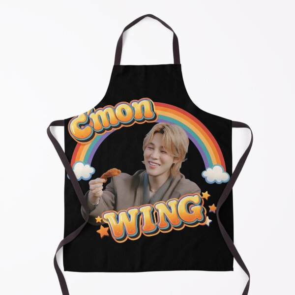Item preview, Retro Wing Food Style Portrait designed and sold by BlossomieStore.