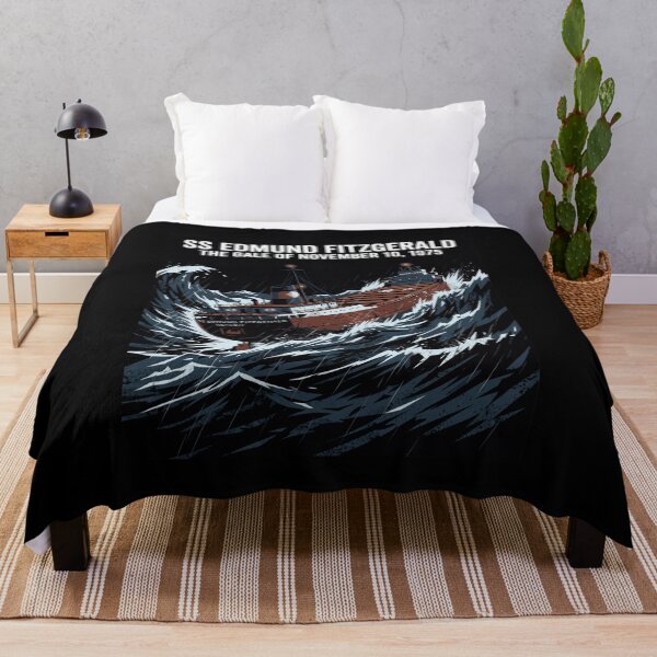 Item preview, SS Edmund Fitzgerald Poster AUG-351 designed and sold by noberic.