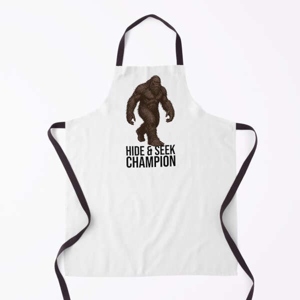 Item preview, Bigfoot Hide & Seek Champion Funny Sasquatch Design designed and sold by xndrlab.