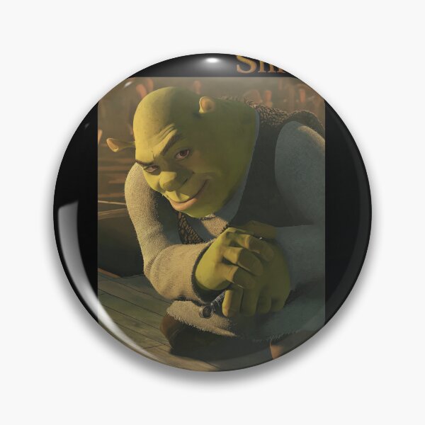 Item preview, Shrek Scheming Face Close Up designed and sold by BlossomieStore.