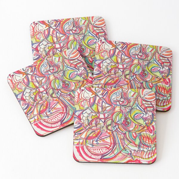 Item preview, Neon Chaos: The Many Minds designed and sold by LadybugEffect.