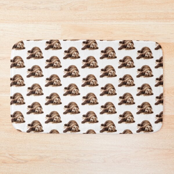 Item preview, Bear Cub | Cute Woodland Animal Watercolor Art designed and sold by Mandayartstudio.