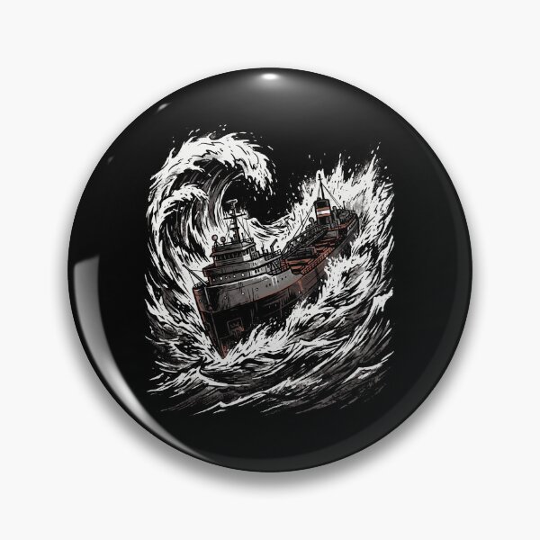 Item preview, Edmund Fitzgerald Ship AUG-352 designed and sold by noberic.