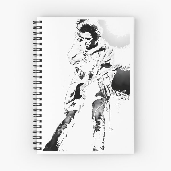 Item preview, White Guitarist Performing designed and sold by PageTheFlip.