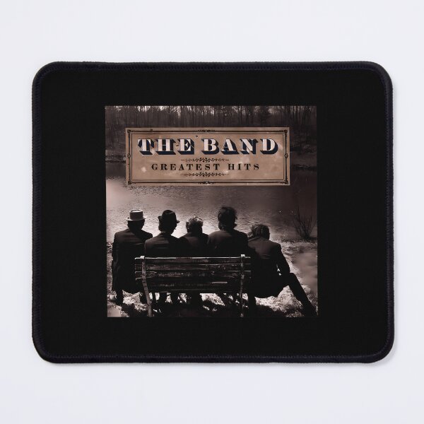 Item preview, Silhouetted Band On Bench By Lake Sepia designed and sold by WarrenHayes.