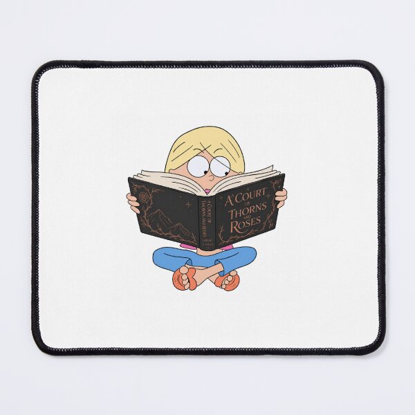 Item preview, LIZZIE MCGUIRE READING A COURT OF THORNS AND ROSES designed and sold by RomanticizingCLE.