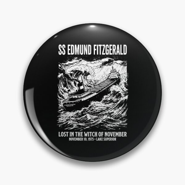 Item preview, Edmund Fitzgerald Shipwreck AUG-353 designed and sold by noberic.