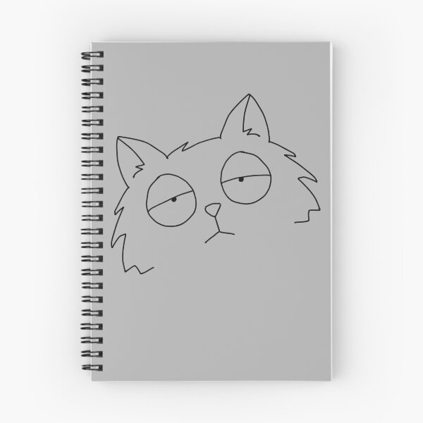 Item preview, Teddy the Cat Stares designed and sold by NicDoesFunArt.