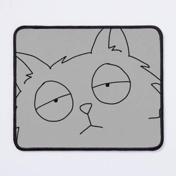 Item preview, Teddy the Cat Stares designed and sold by NicDoesFunArt.