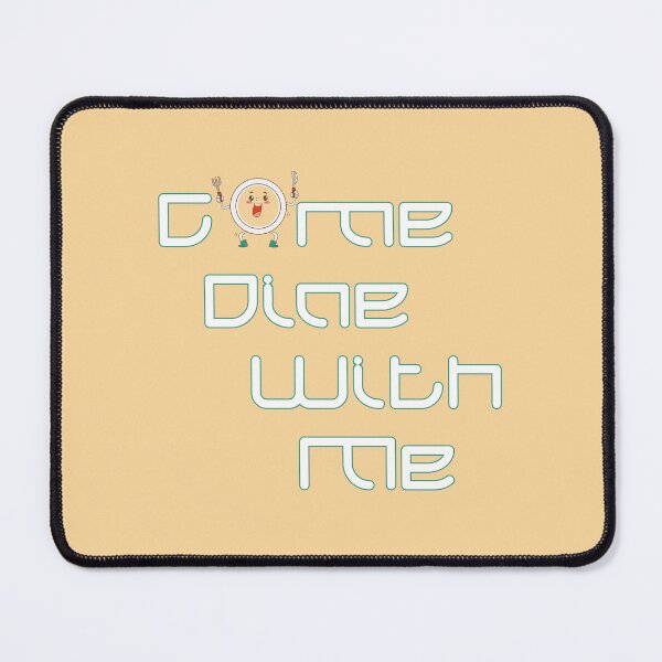 Item preview, Come Dine With Me (on Yellow) designed and sold by PawsitiveMum3.