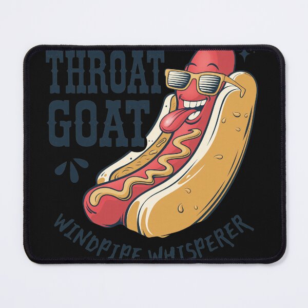 Item preview, Throat Goat Windpipe Whisperer Hot Dog designed and sold by Eowcat.