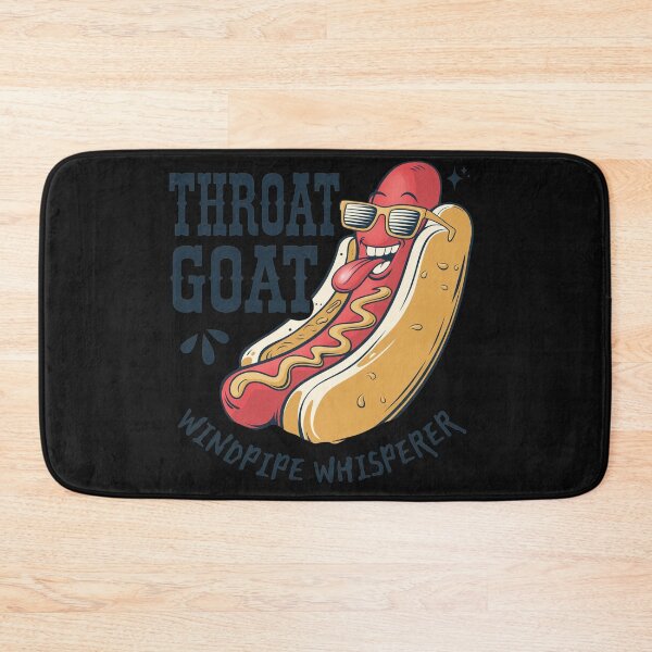 Item preview, Throat Goat Windpipe Whisperer Hot Dog designed and sold by Eowcat.