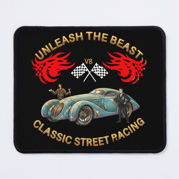 Item preview, Copy of Unleash the Beast V8 Muscle Car Graphic - Classic Street Racing Art designed and sold by zaoroo shop.