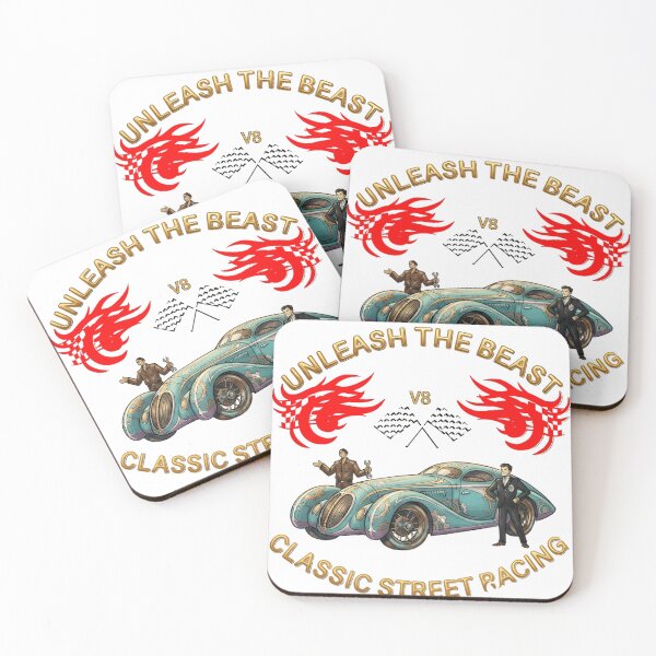 Item preview, Copy of Unleash the Beast V8 Muscle Car Graphic - Classic Street Racing Art designed and sold by zaoroo shop.
