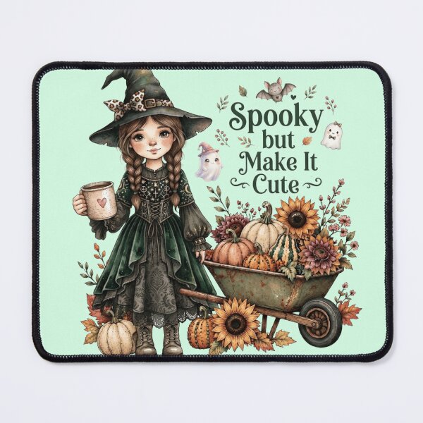 Item preview, Spooky but Make It Cute Fall Witch designed and sold by BreezifyDesignStudio.