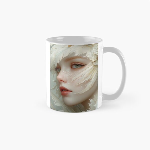 Item preview, Angel of Grace – Intricate Mythical Portrait designed and sold by blairvina9028.