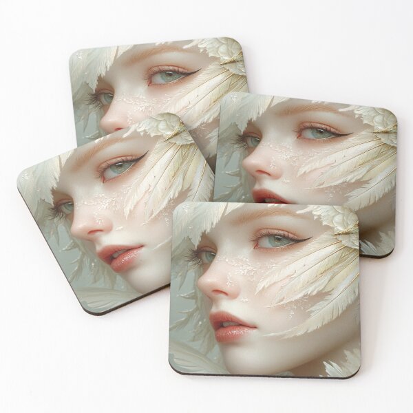 Item preview, Angel of Grace – Intricate Mythical Portrait designed and sold by blairvina9028.