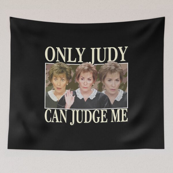Item preview, Only Judy Can Judge Me Celebrity Portrait Collection designed and sold by Eowcat.